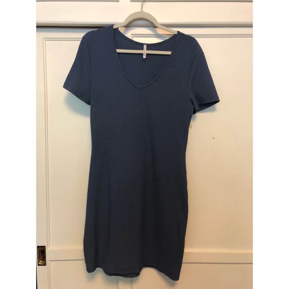 Blue dress